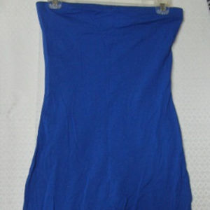 Tube Jumpsuit Shorts M Royal Blue NWOT